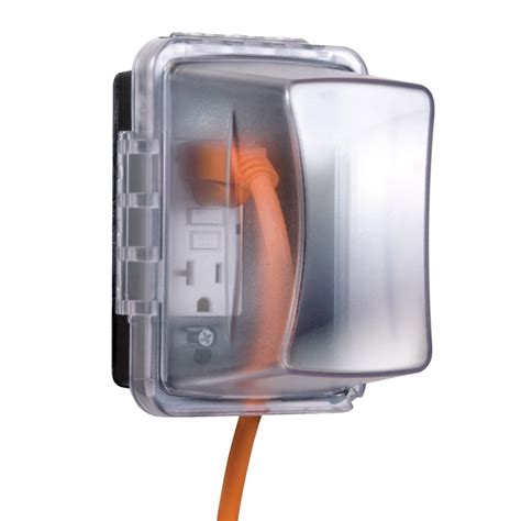 hubbell taymac 1 gang rectangle plastic weatherproof electrical box cover|hubbell taymac electric box.